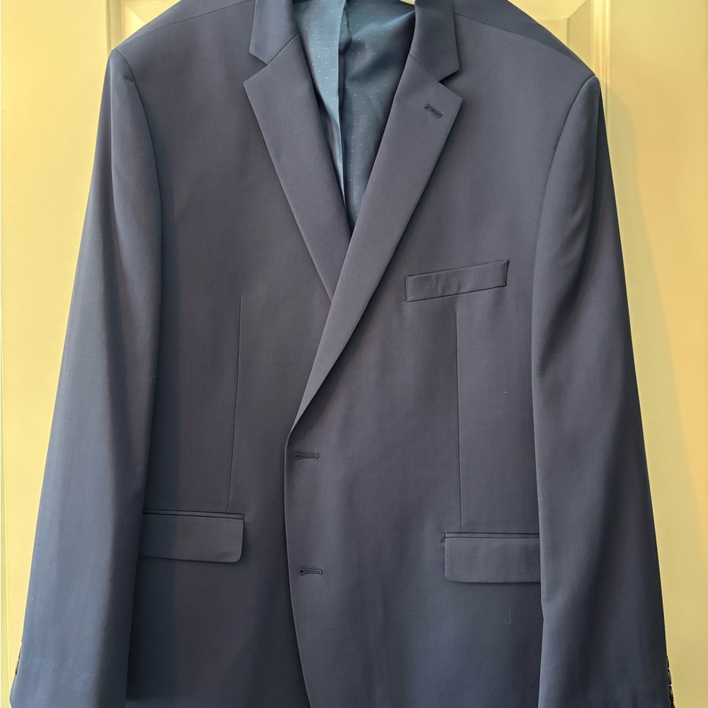 Crown & Ivy Blue Men's Suit Jacket